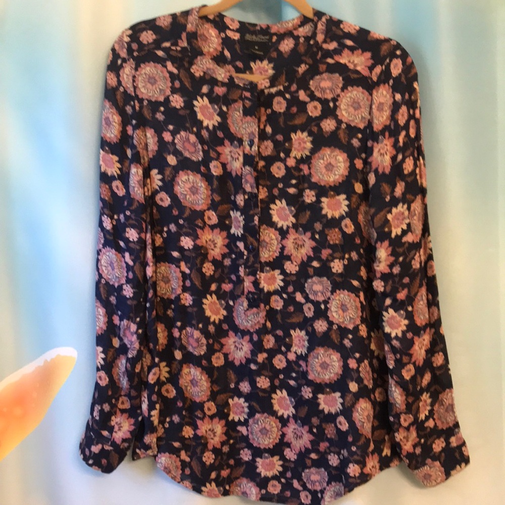 LUCKY BRAND SIZE MEDIUM L/S TUNIC